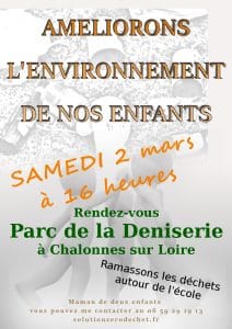 action zéro déchet à Chalonnes sur Loire